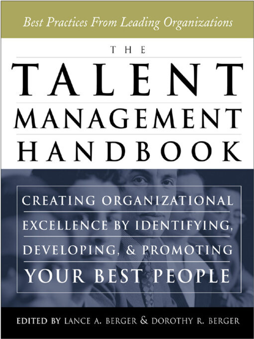 Title details for The Talent Management Handbook by Lance A. Berger - Available